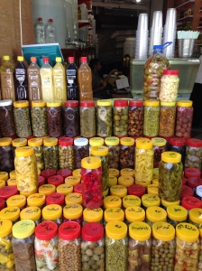 Pickles in Shiraz Bazaar